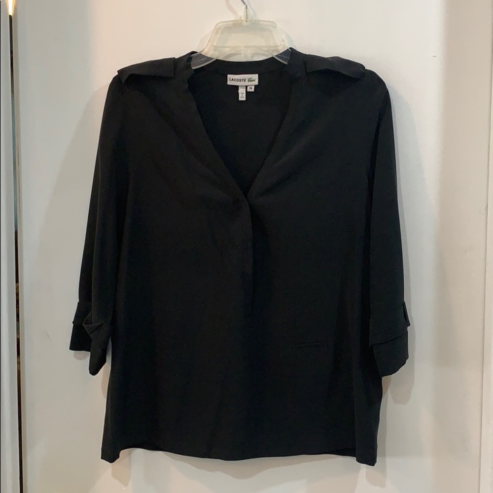 Lacoste 3/4 sleeve top
